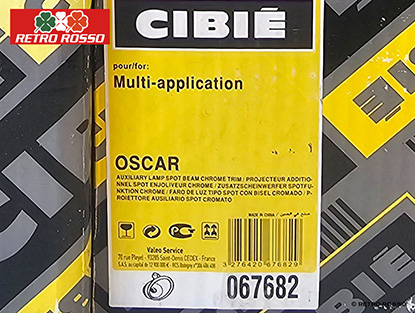 Projecteur additionel CIBIE OSCAR 067682