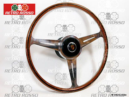 Volant Nardi bois 420mm Porsche 356