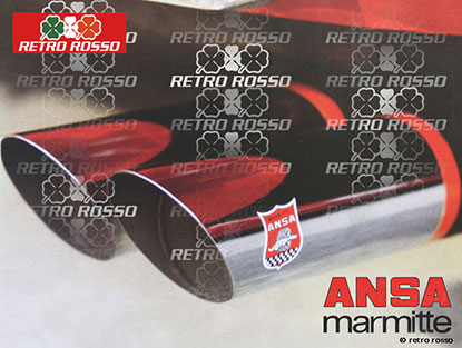 Silencieux terminal sport ANSA GTV6