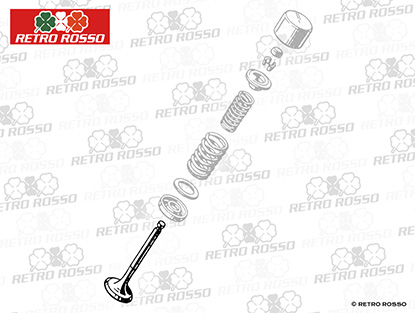 Soupape admission 1300cc 101 / 105 (37mm)