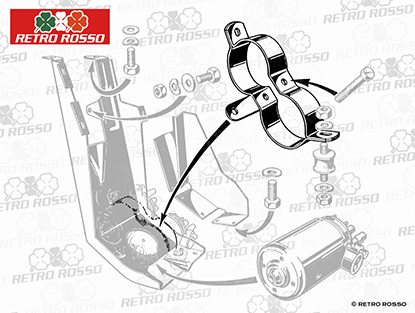 Support pour pompes essence elec. Alfa Montreal