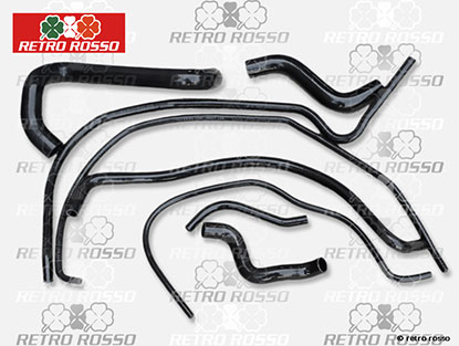 Jeu (8) durites silicone Alfetta / Alfetta GTV >82