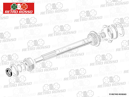 Joint spi transmission avant 750/101 / 105 / 102/106 SKF
