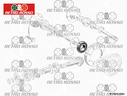 OEM Roulement p. carter différentiel 1300 - 1750cc