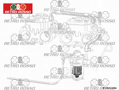 Cartouche filtre à carburant Fispa (petit) 34mm