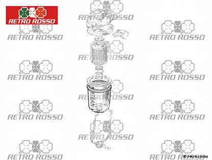 Carter verre (Kingfilter) 750 / 101 / 105 / Alfetta