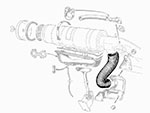 Flexible filtre à air - réchauffeur 1300 - 2000 105