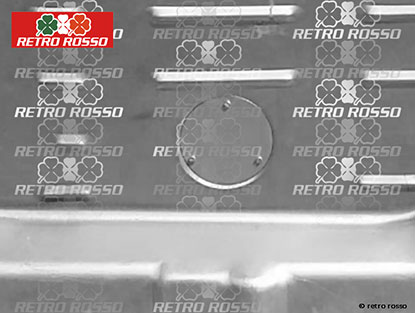 Couvercle pour jauge dans le coffre 750 / 101 INOX