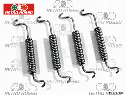 Jeu (4) ressorts frein roues avant 2 mâchoires 750 / 101