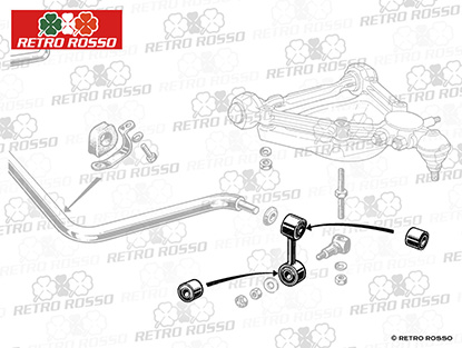 Bielette avec silent-blocs 105 / 115  70 - 85