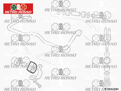 Bagues barre stab.arr. GTV6 + 75 V6/Turbo/TS Superpro