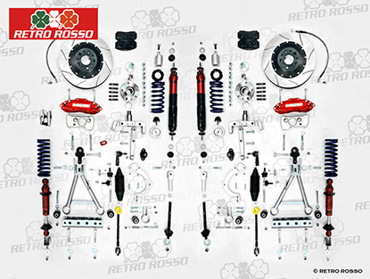 Kit complet suspension (course) Alfa Romeo 116 / 75