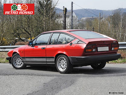 Jante aluminium A1 7x15 25 4x98 Alfetta + GL + 75 (TÜV)