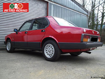 Jante aluminium A1 7x15 25 4x98 Alfetta + GL + 75 (TÜV)