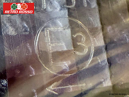 Cabochons feux arriere Alfa Romeo GTV4/6 fumé / rouge