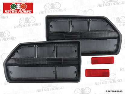 Jeu cabochons feux arriere Alfa Romeo GTV4 / GTV6 fumé