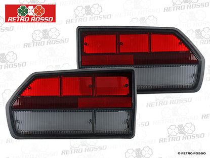 Cabochons feux arriere Alfa Romeo GTV4/6 fumé / rouge