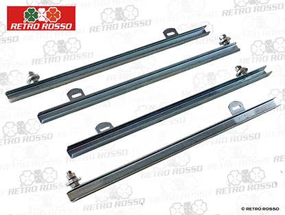 Jeu (4) glissières fenêtres Alfa 2000 Touring Spider