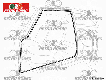 Joint porte 1300 - 2000 GT / GTV Bertone gauche Original