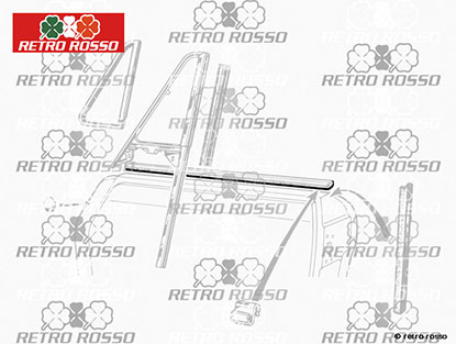 Baguette fixation pour joint lèche vitre Spider