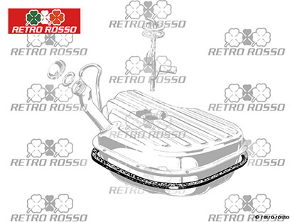Joint capot réservoir 1300 - 2000cc 105