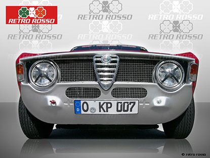 Calandre complet  (5) 1300 - 1600 GTA Aluminium