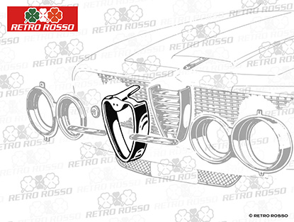 Calandre exterieure Alfa Romeo 2000 / 2600 Sprint