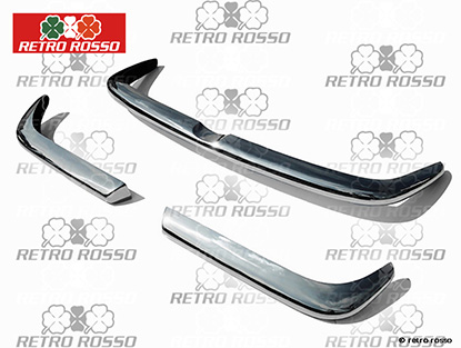 Jeu de pare-chocs Alfa 2000 Touring Spider inox