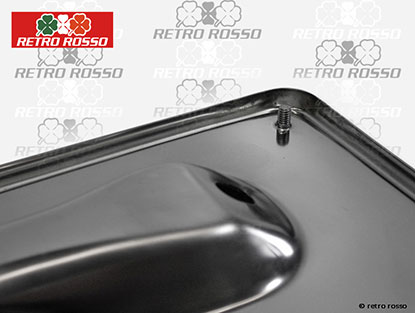 Support  plaque Bertone GT / GTV (Acier INOX)