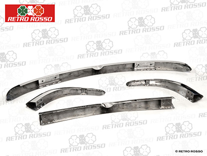 Jeu pare-chocs aluminium Alfa 750 Giulietta Sprint Veloce