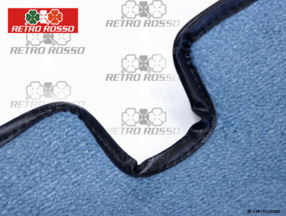 Jeu de moquettes bleu clair 750 / 101 Giulietta Spider