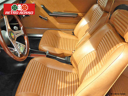 Coiffe siège skai beige GTV 2000