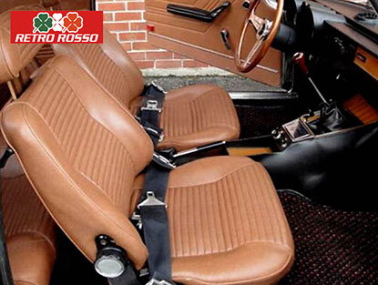 Coiffe siège skai marron GTV 2000