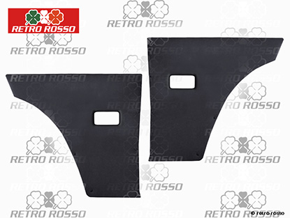 Jeu (2) habillages latéraux noir 1750 GTV Bertone 2. série