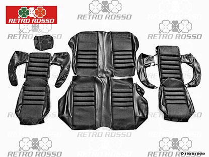 Coiffe siège complet skai noir GTV 1750 1.S.