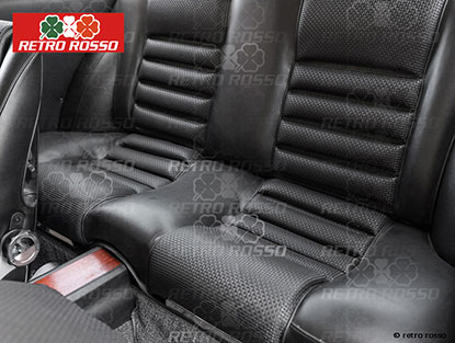 Coiffe siège complet skai noir GTV 1750 1.S.