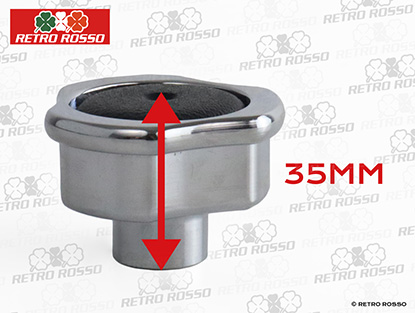 Ouvre-déflecteur chromé (35mm) GT / Giulia / Berlina