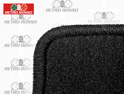 Jeu moquettes Deluxe noir velours Spider 86 - 93