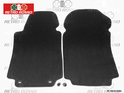 Jeu moquettes Deluxe noir velours Alfetta GT / GTV