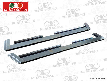 Serie (2) tôles support leve vitre Alfa 2000 Touring Spider