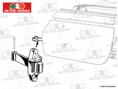 Blocage de porte complet Alfa Romeo Spider / Zagato