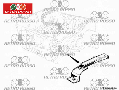 Semelle paroi moteur gauche 105 / 115