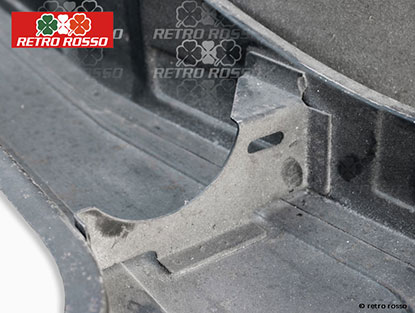 Tôle support silencieux plancher coffre GT / Spider / Giulia