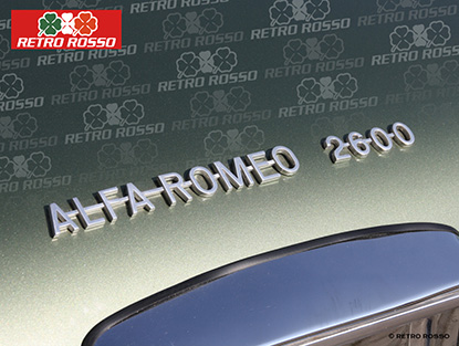 Lettrage 2600 coffre 2600 Touring Spider