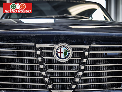 Emblème Alfa Romeo (55mm) en plastique