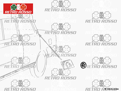 Emblème rond or Giulia Super
