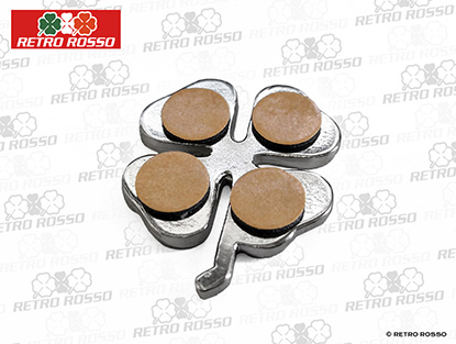 Alfa Romeo Emblème Quadrifoglo autocollant 27 x 27mm