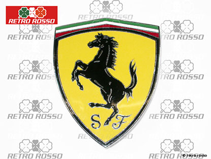Emblème Scuderia Ferrari (80 x 100mm) gauche