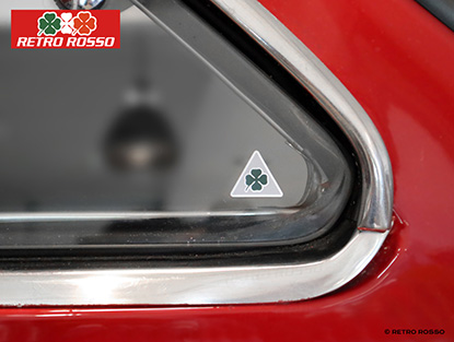 Mini-Autocollants Alfa Quadrifoglio Verde - Set de 10 (2cm)