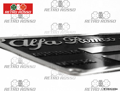 Plaquette Alfa Romeo 2000 / 2600 Touring Spider